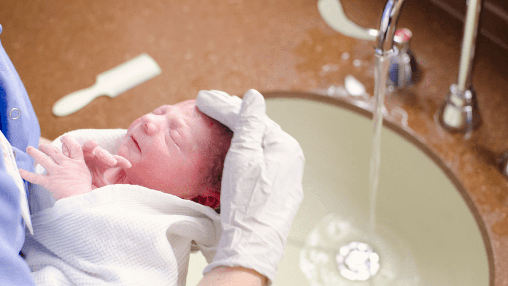 Babys First Bath A Step by Step Guide for New Parents