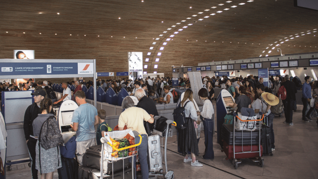 people in the airport