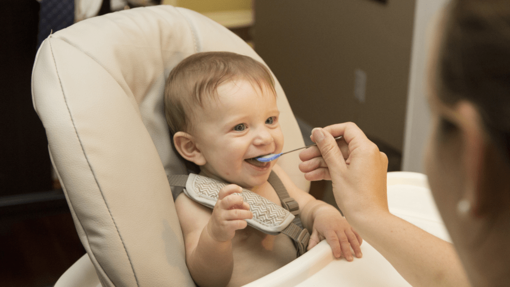 Feeding a Baby 