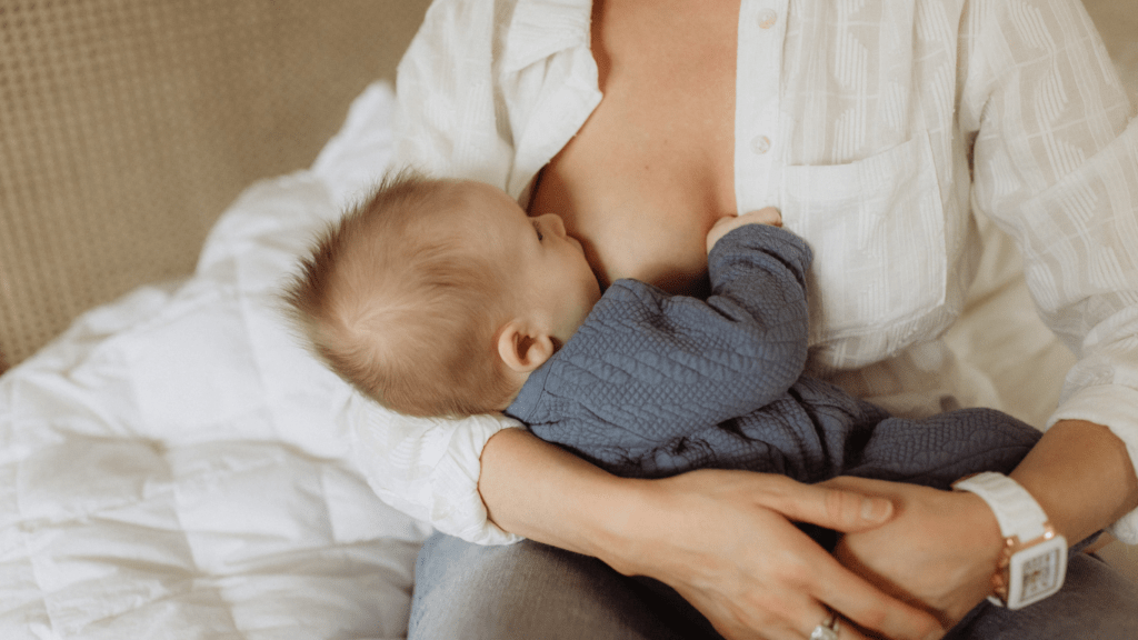 Mother Breastfeeding Baby