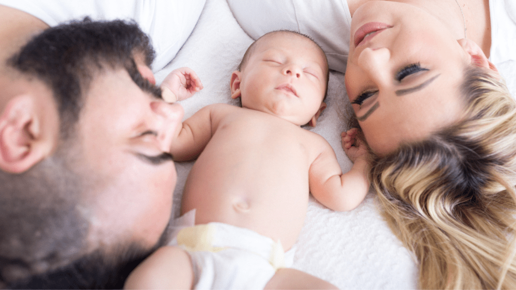 Parents with Newborn Baby