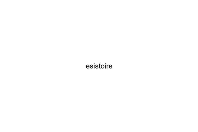 esistoire