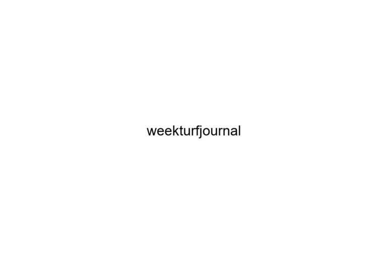 weekturfjournal