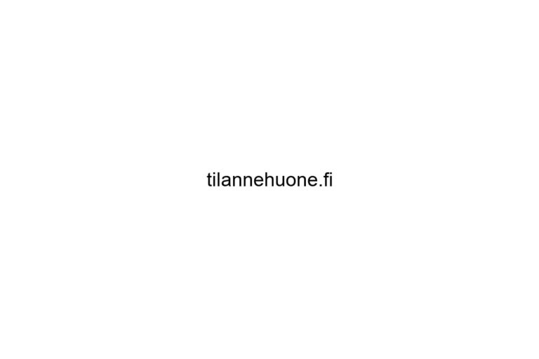 tilannehuone fi