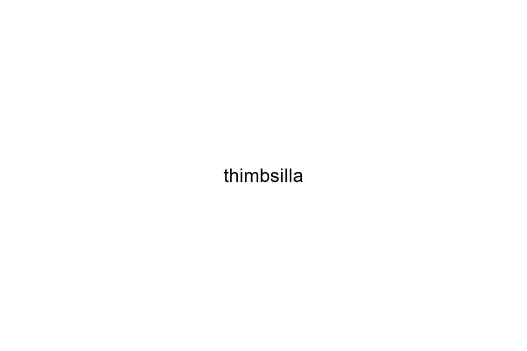 thimbsilla