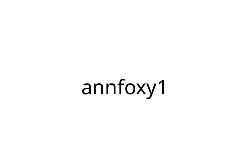 annfoxy1