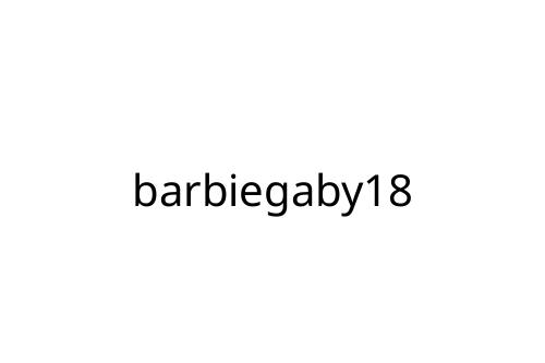barbiegaby18