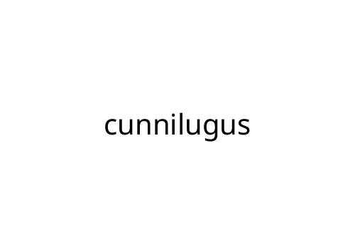 cunnilugus
