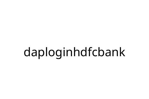 daploginhdfcbank