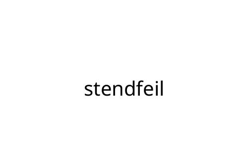 stendfeil