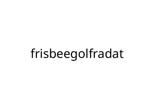 frisbeegolfradat