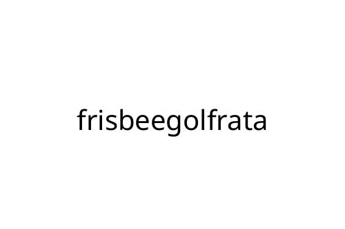 frisbeegolfrata