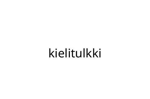 kielitulkki