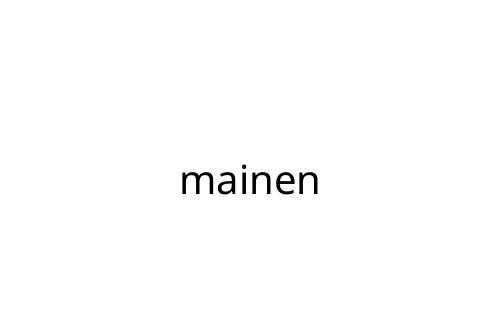 mainen