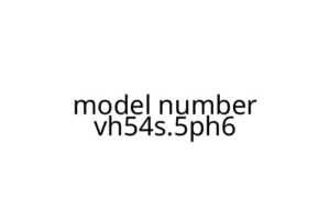 model number vh54s.5ph6