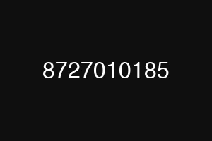 8727010185