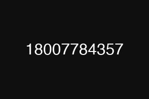 18007784357