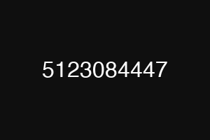 5123084447