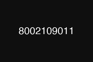 8002109011