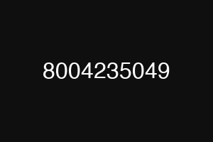 8004235049