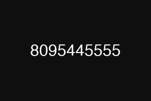 8095445555