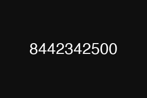 8442342500