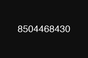 8504468430